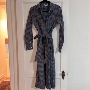 Ann Mashburn Plaid Dress in sz Medium